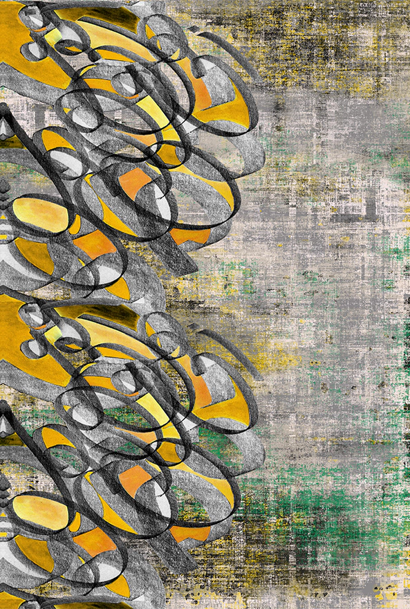 فرشینه و قالیچه مدرن مناسب حال و پذیرایی برند دفه کد 2128