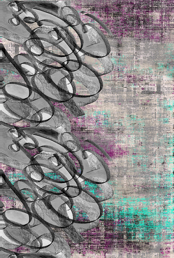 فرشینه و قالیچه مدرن مناسب حال و پذیرایی برند دفه کد 2129