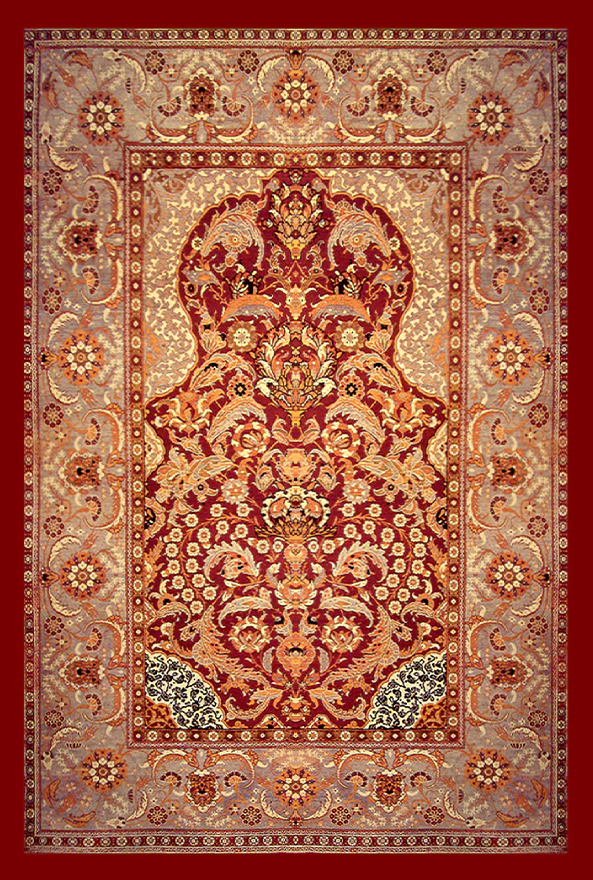 فرشینه و قالیچه مدرن مناسب حال و پذیرایی برند دفه کد 2130