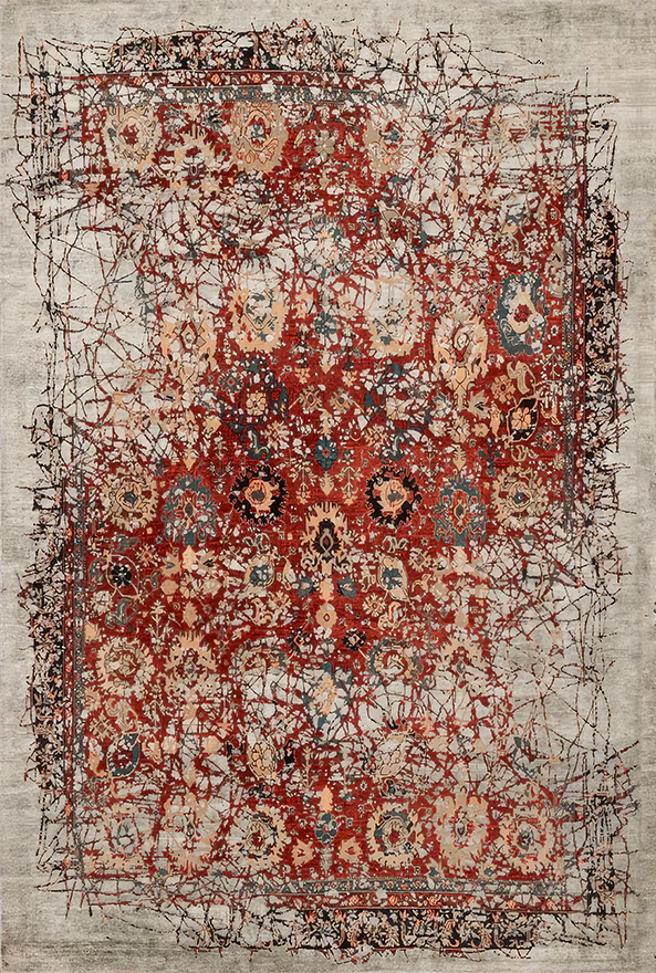 فرشینه و قالیچه مدرن مناسب حال و پذیرایی برند دفه کد 2139