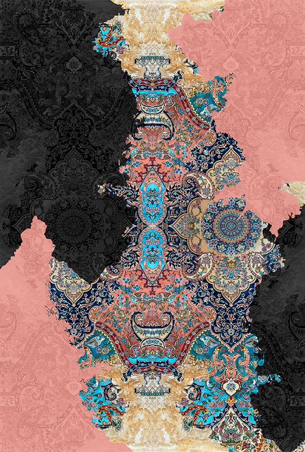 فرشینه و قالیچه مدرن مناسب حال و پذیرایی برند دفه کد 2145