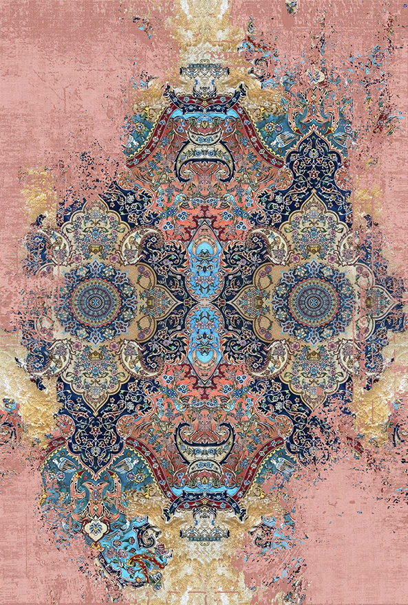 فرشینه و قالیچه مدرن مناسب حال و پذیرایی برند دفه کد 2142