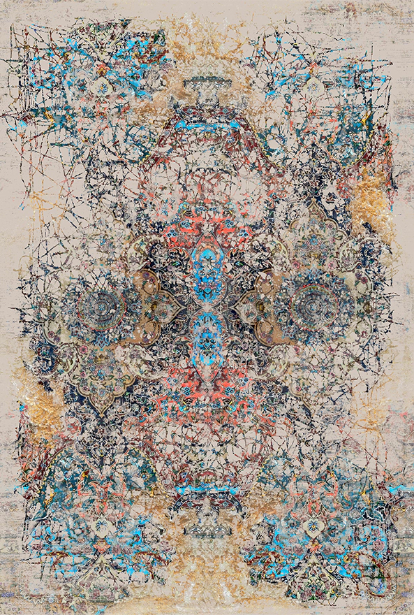 فرشینه و قالیچه مدرن مناسب حال و پذیرایی برند دفه کد 2144