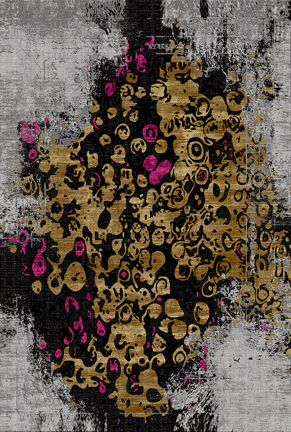 فرشینه و قالیچه مدرن مناسب حال و پذیرایی برند دفه کد 2154