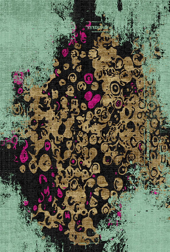 فرشینه و قالیچه مدرن مناسب حال و پذیرایی برند دفه کد 2155