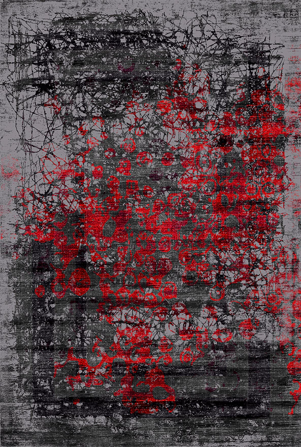 فرشینه و قالیچه مدرن مناسب حال و پذیرایی برند دفه کد 2156