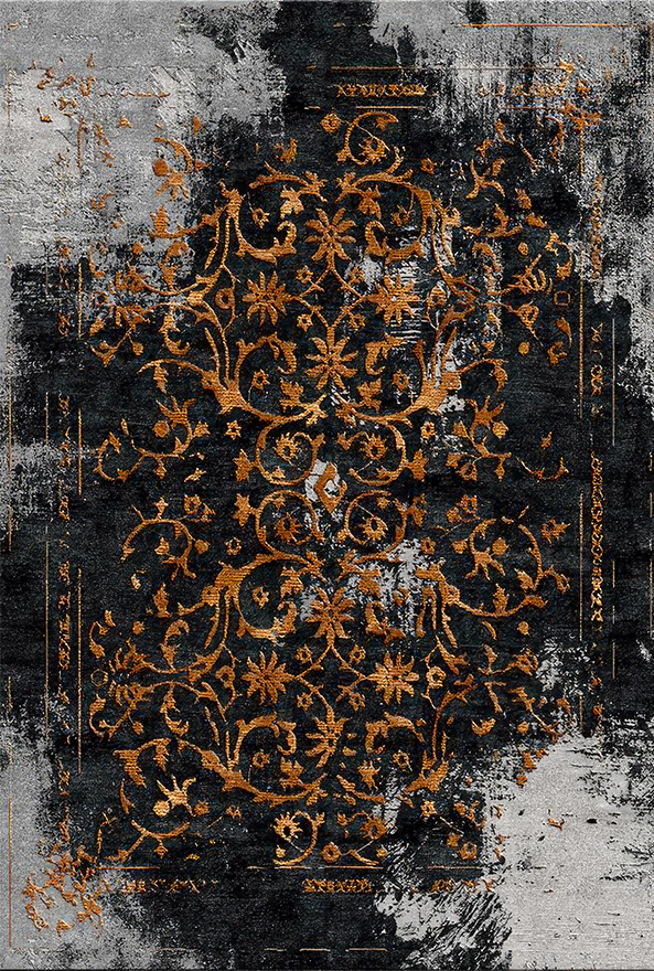 فرشینه و قالیچه مدرن مناسب حال و پذیرایی برند دفه کد 2157