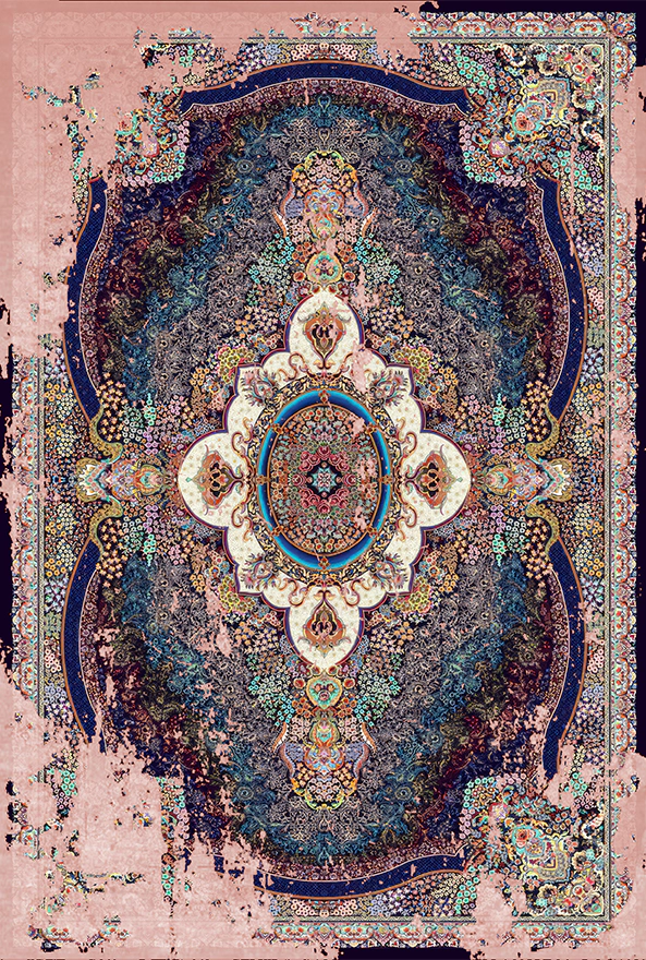 فرشینه و قالیچه مدرن مناسب حال و پذیرایی برند دفه کد 2164