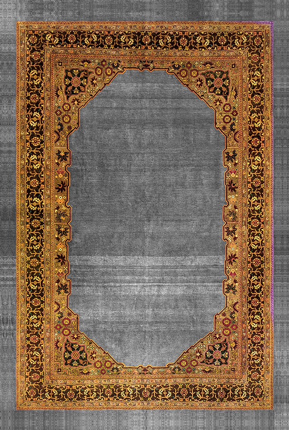 فرشینه و قالیچه مدرن مناسب حال و پذیرایی برند دفه کد 2171