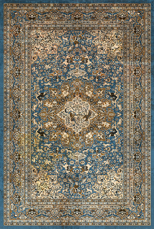 فرشینه و قالیچه مدرن مناسب حال و پذیرایی برند دفه کد 2174