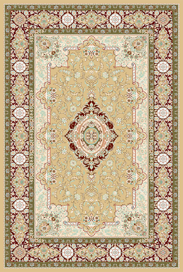 فرشینه و قالیچه مدرن مناسب حال و پذیرایی برند دفه کد 2176