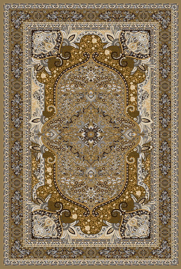 فرشینه و قالیچه مدرن مناسب حال و پذیرایی برند دفه کد 2179