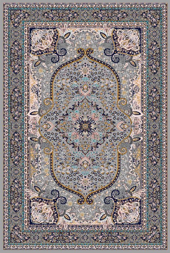 فرشینه و قالیچه مدرن مناسب حال و پذیرایی برند دفه کد 2180