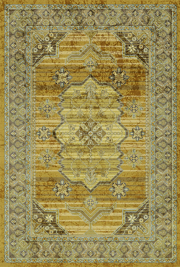 فرشینه و قالیچه مدرن مناسب حال و پذیرایی برند دفه کد 2187