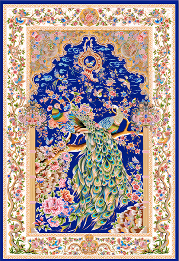 فرشینه و قالیچه سنتی مناسب حال و پذیرایی برند دفه کد DEF 18