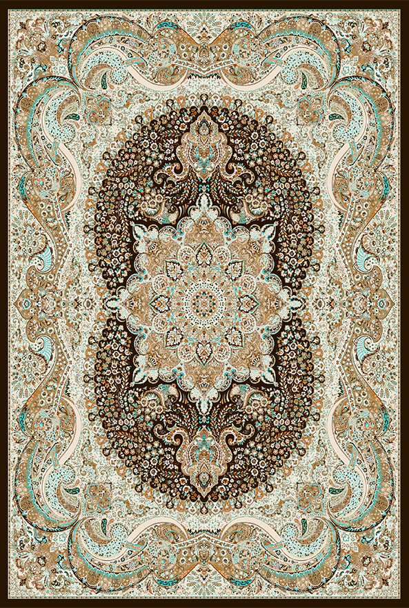 فرشینه و قالیچه مدرن مناسب حال و پذیرایی برند دفه کد 2227