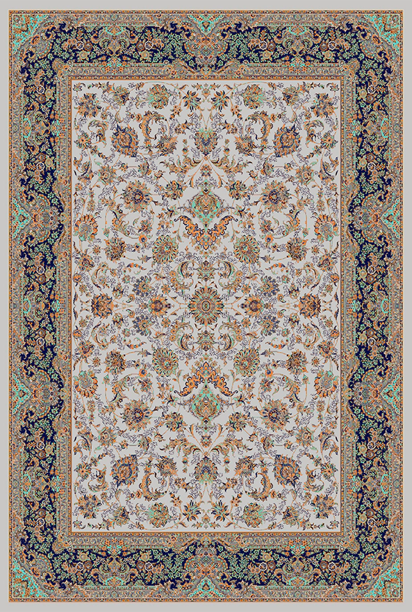 فرشینه و قالیچه مدرن مناسب حال و پذیرایی برند دفه کد 2228