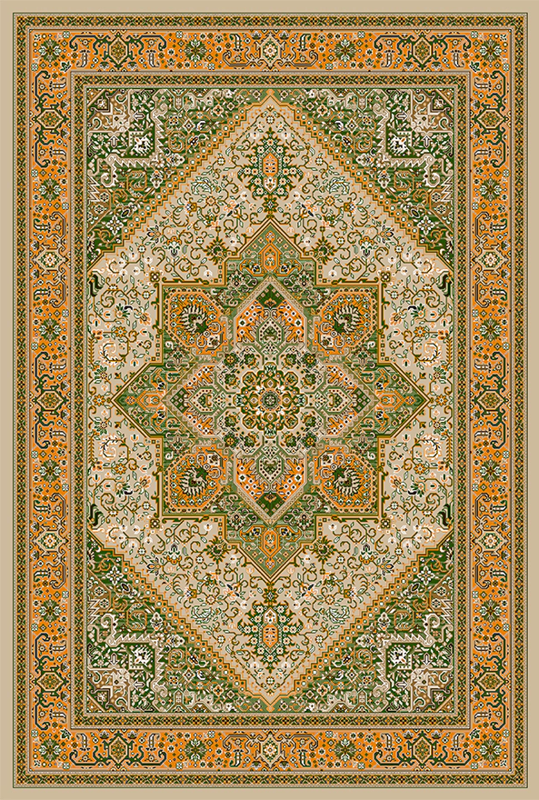 فرشینه و قالیچه مدرن مناسب حال و پذیرایی برند دفه کد 2241