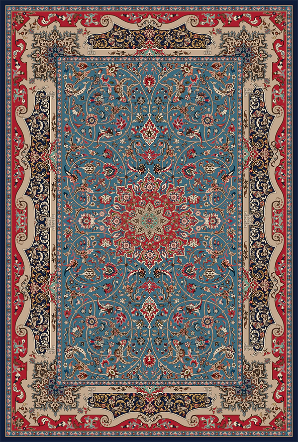 فرشینه و قالیچه کلاسیک مناسب حال و پذیرایی برند دفه کد 645