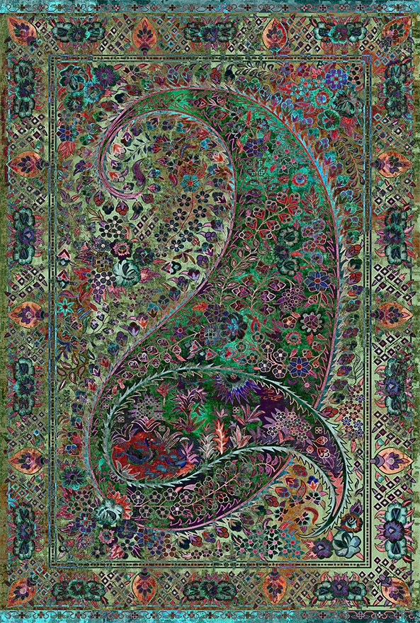 فرشینه و قالیچه سنتی مناسب حال و پذیرایی برند دفه کد 638