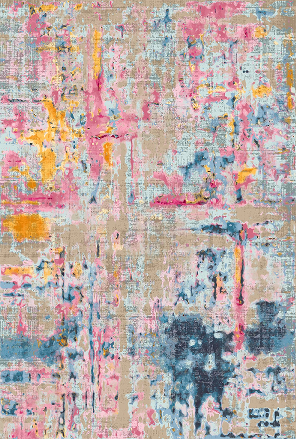 فرشینه و قالیچه مدرن مناسب حال و پذیرایی برند دفه کد 671