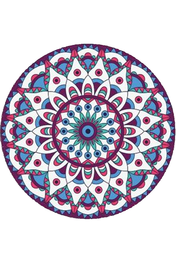 فرشینه گرد مدرن مناسب حال و پذیرایی برند دفه کد DEF 1303