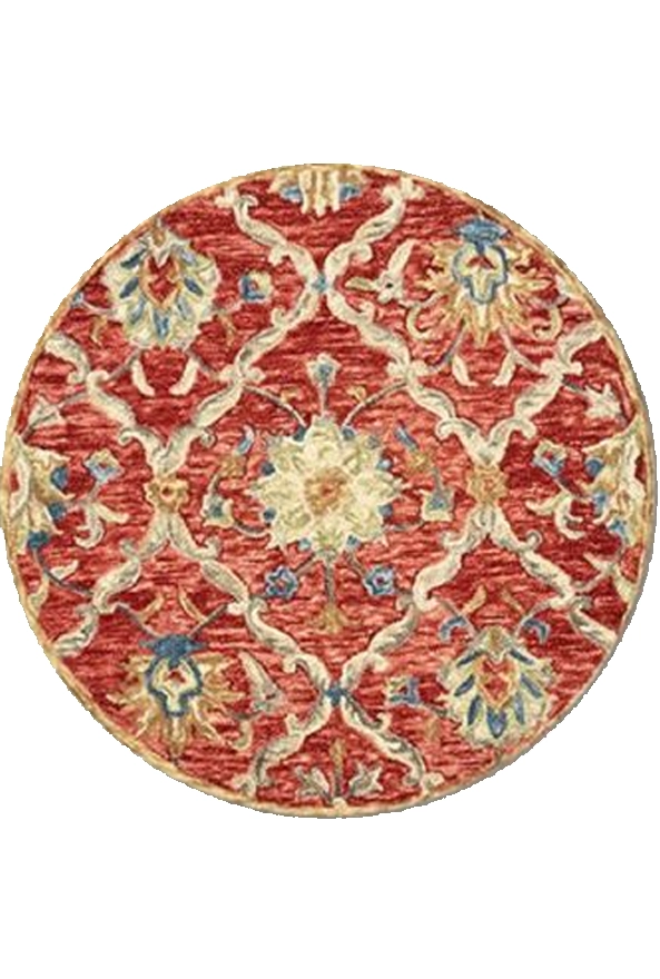 فرشینه گرد مدرن مناسب حال و پذیرایی برند دفه کد DEF 1304