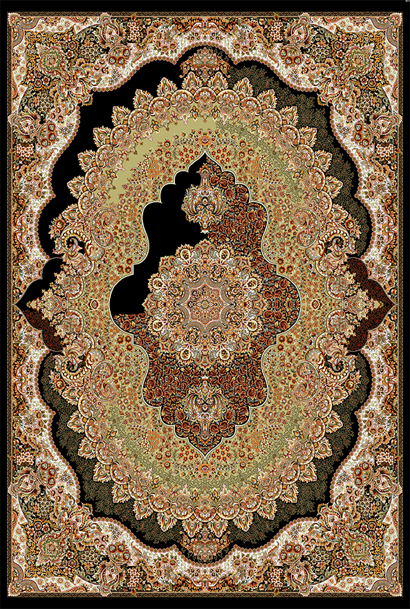 فرشینه و قالیچه سنتی مناسب حال و پذیرایی برند دفه کد DAL S101