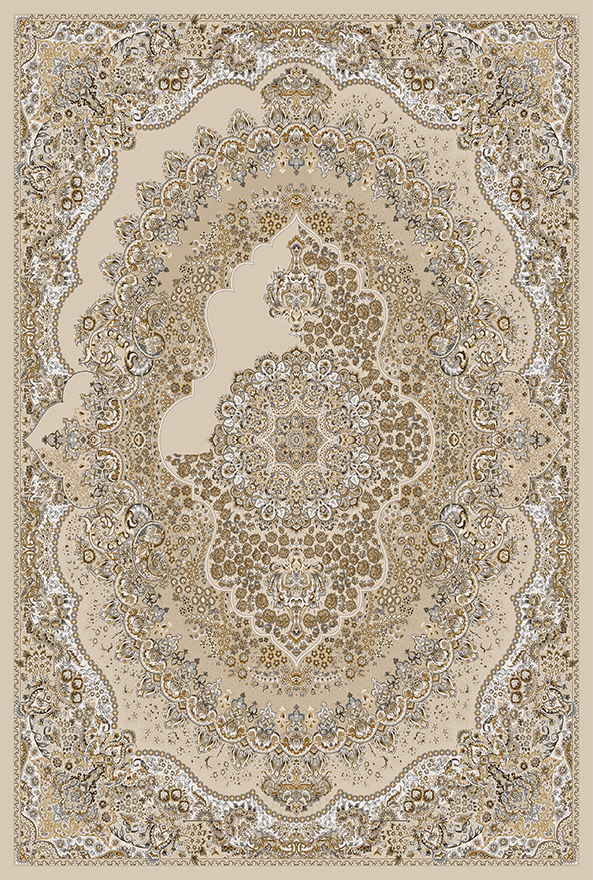 فرشینه و قالیچه سنتی مناسب حال و پذیرایی برند دفه کد DAL S104