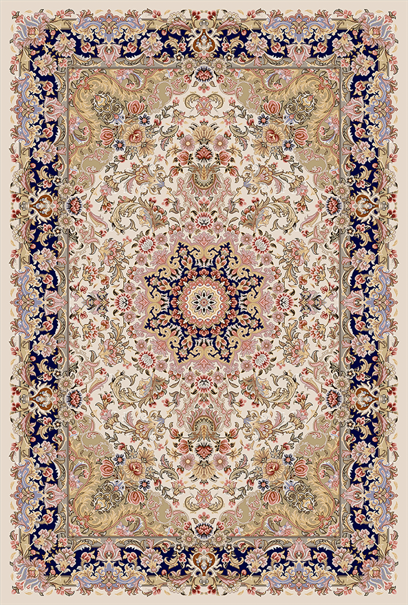 فرشینه و قالیچه سنتی مناسب حال و پذیرایی برند دفه کد DAL S109