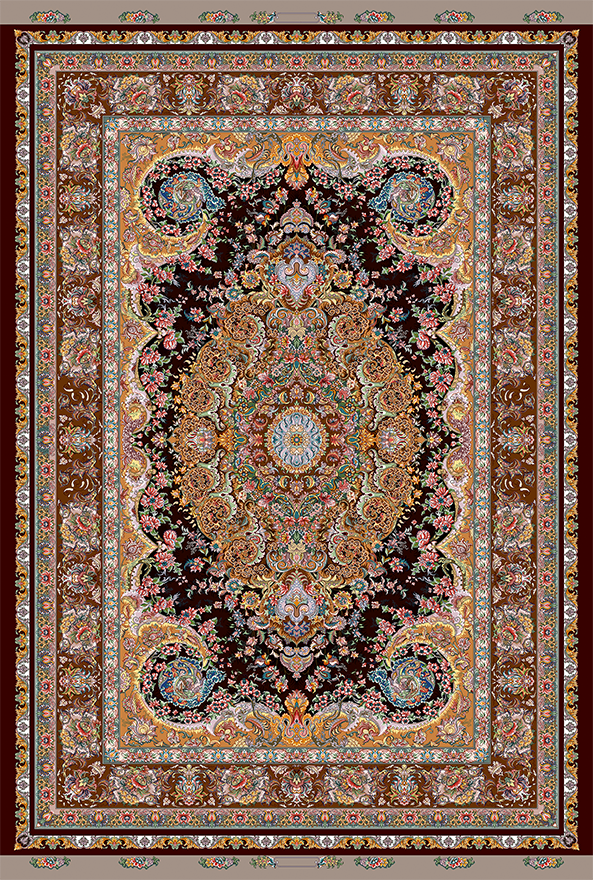 فرشینه و قالیچه سنتی مناسب حال و پذیرایی برند دفه کد DAL S110