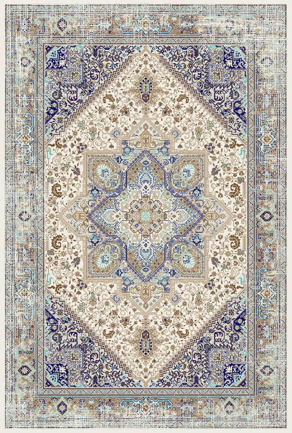 فرشینه و قالیچه سنتی مناسب حال و پذیرایی برند دفه کد DAL S123