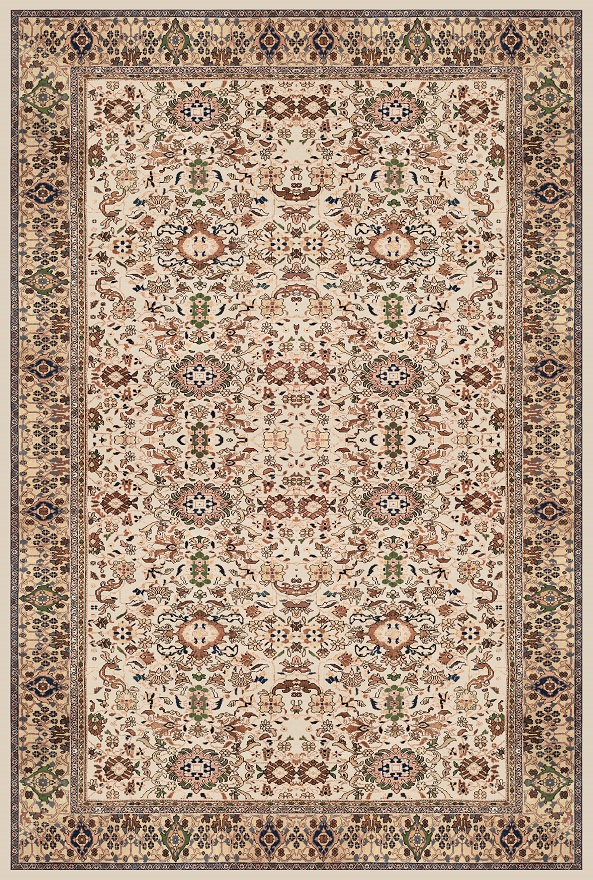 فرشینه و قالیچه سنتی مناسب حال و پذیرایی برند دفه کد DAL S130