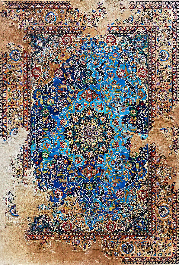 فرشینه و قالیچه سنتی مناسب حال و پذیرایی برند دفه کد DAL S133