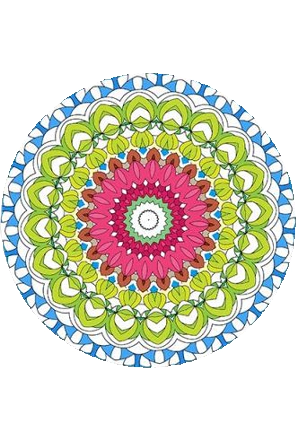 فرشینه گرد مدرن مناسب حال و پذیرایی برند دفه کد DEF 1322