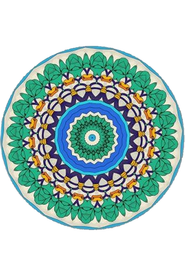 فرشینه گرد مدرن مناسب حال و پذیرایی برند دفه کد DEF 1324