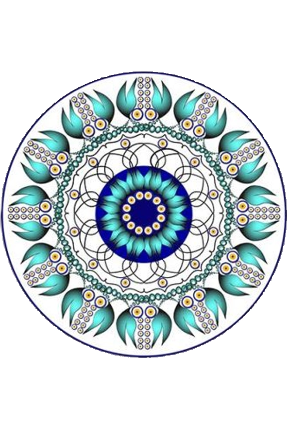 فرشینه گرد مدرن مناسب حال و پذیرایی برند دفه کد DEF 1325