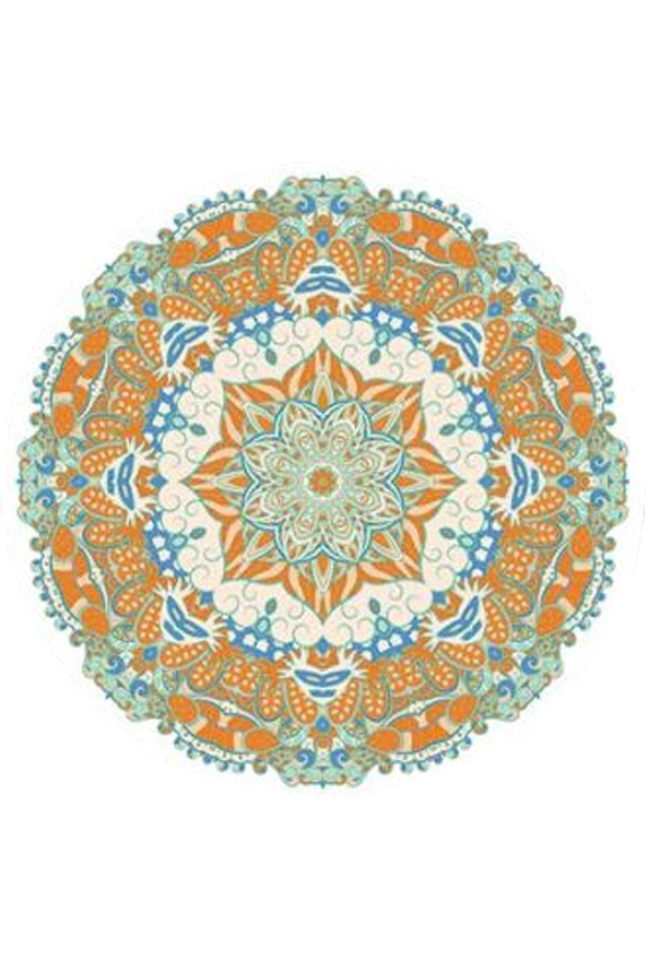 فرشینه گرد مدرن مناسب حال و پذیرایی برند دفه کد DEF 1328