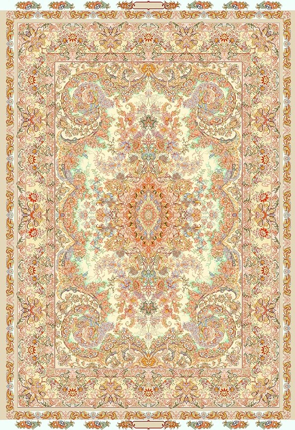 فرشینه و قالیچه سنتی مناسب حال و پذیرایی برند دفه کد DAL S186