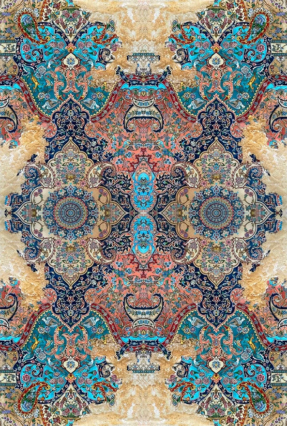 فرشینه و قالیچه سنتی مناسب حال و پذیرایی برند دفه کد DAL S191