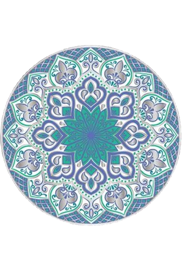 فرشینه گرد مدرن مناسب حال و پذیرایی برند دفه کد DEF 1334