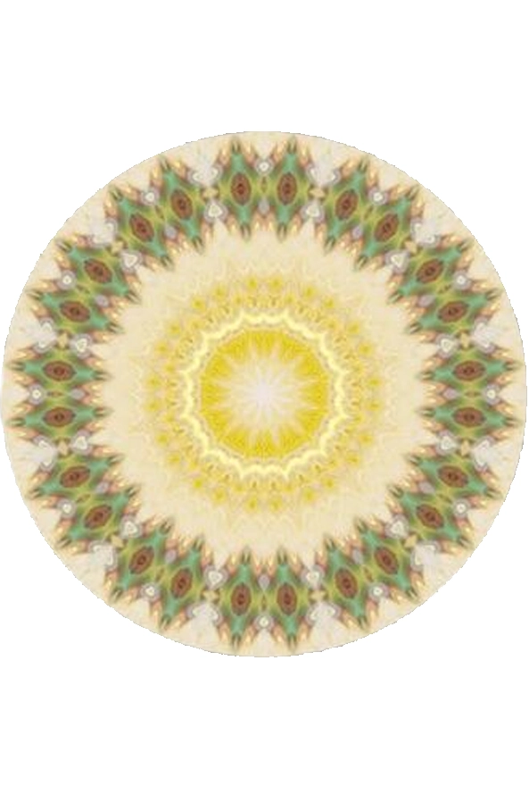 فرشینه گرد مدرن مناسب حال و پذیرایی برند دفه کد DEF 1335