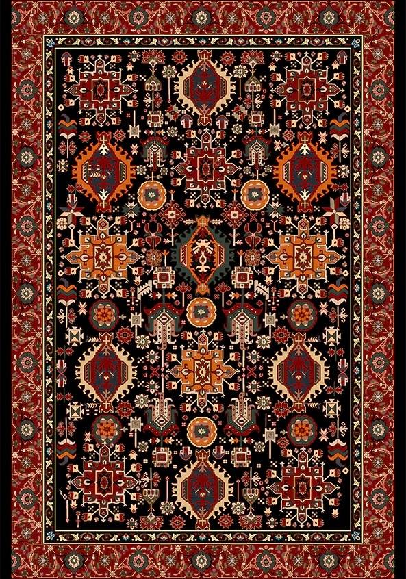 فرشینه و قالیچه سنتی مناسب حال و پذیرایی برند دفه کد DAL S195