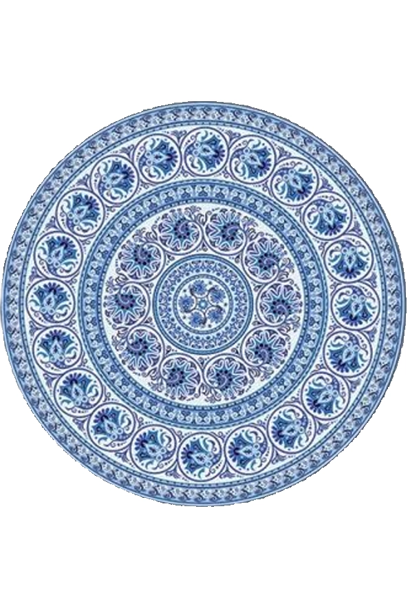 فرشینه گرد مدرن مناسب حال و پذیرایی برند دفه کد DEF 1336