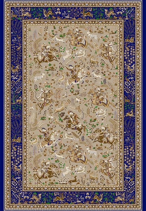 فرشینه و قالیچه سنتی مناسب حال و پذیرایی برند دفه کد DAL S203