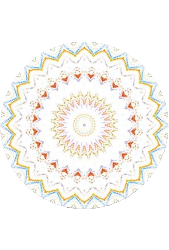 فرشینه گرد مدرن مناسب حال و پذیرایی برند دفه کد DEF 1339