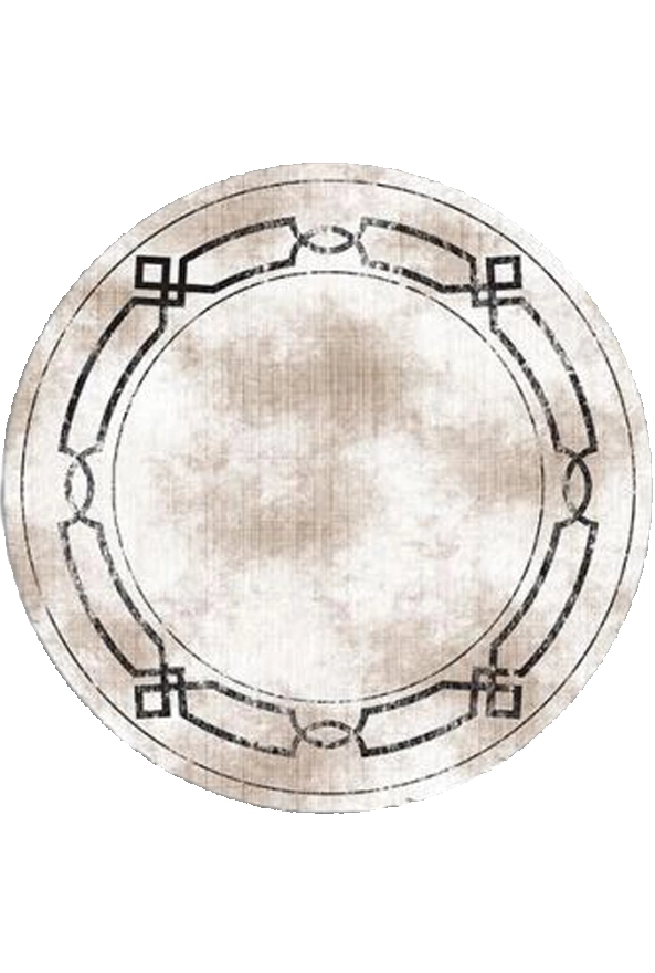 فرشینه گرد مدرن مناسب حال و پذیرایی برند دفه کد DEF 1342