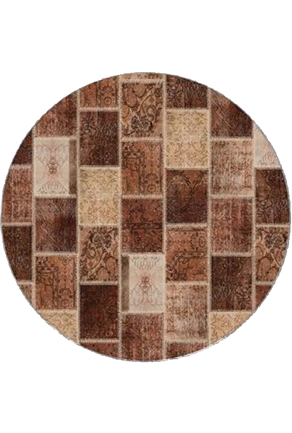 فرشینه گرد مدرن مناسب حال و پذیرایی برند دفه کد DEF 1343