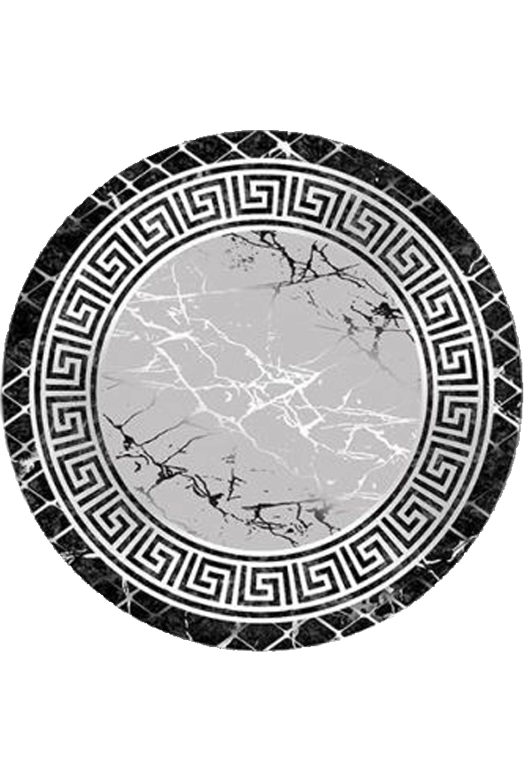 فرشینه گرد مدرن مناسب حال و پذیرایی برند دفه کد DEF 1347