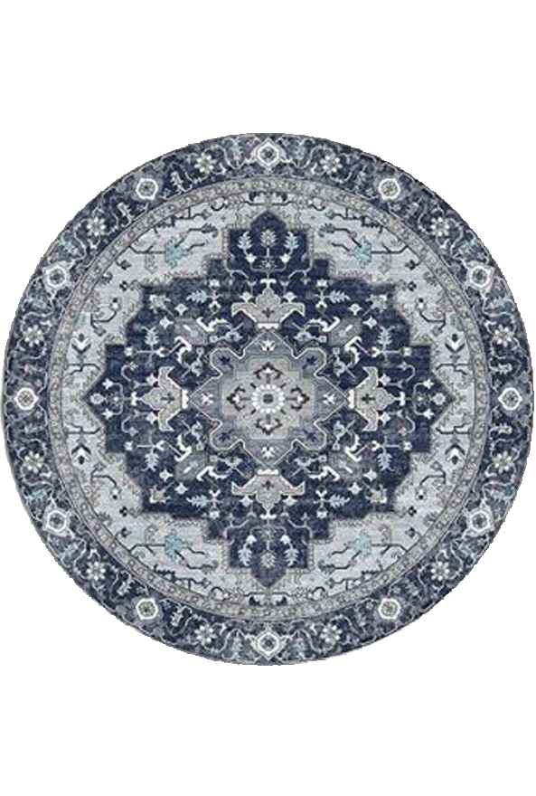 فرشینه گرد مدرن مناسب حال و پذیرایی برند دفه کد DEF 1353